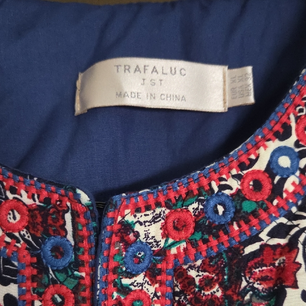 Zara Multicolor Embroidered Jacket - Picture 5 of 6